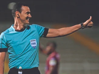 Wilmar roldán durante un partido.