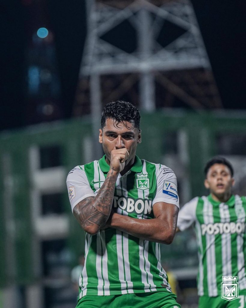 Jefferson Duque, delantero de Atlético Nacional.