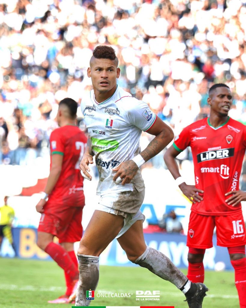 Ayron del Valle, jugador de Once Caldas.