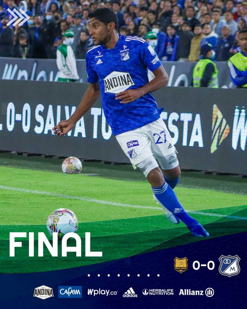 Luis Carlos Ruiz, delantero de Millonarios.