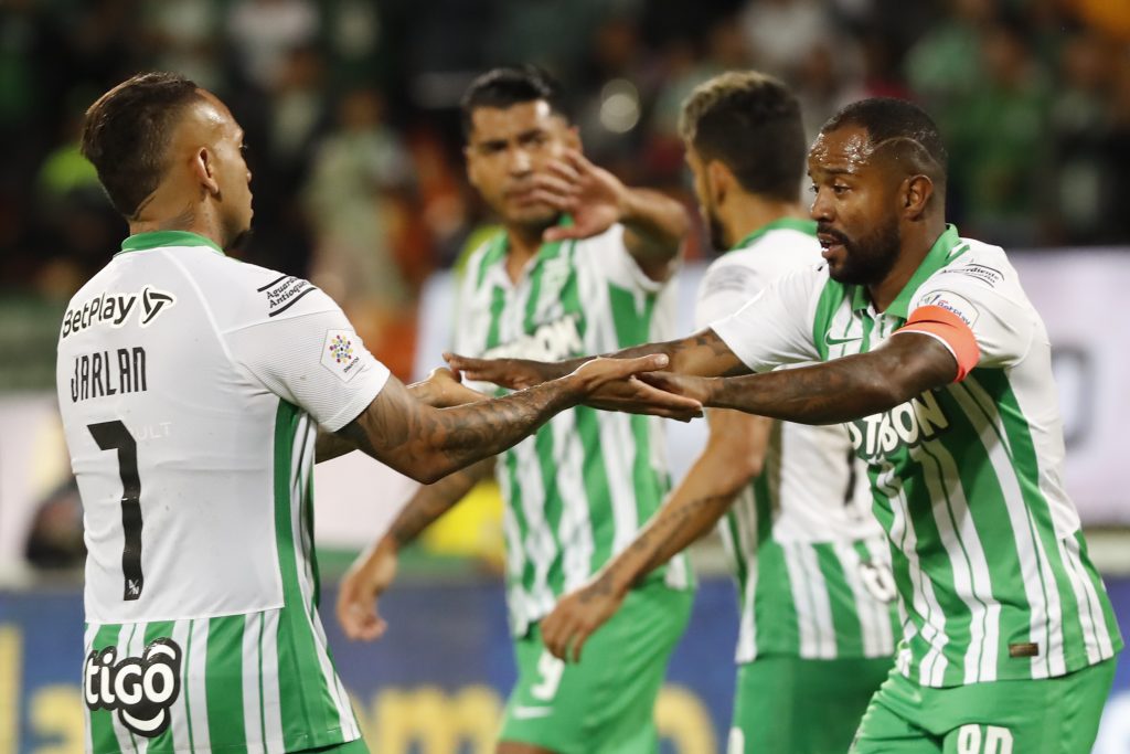 Jarlan Barrera y Dorlan Pabón. / FOTO: MANUEL SALDARRIAGA. 