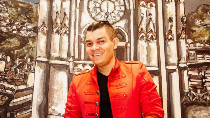El artista le alegró la vida a un mesero colombiano.