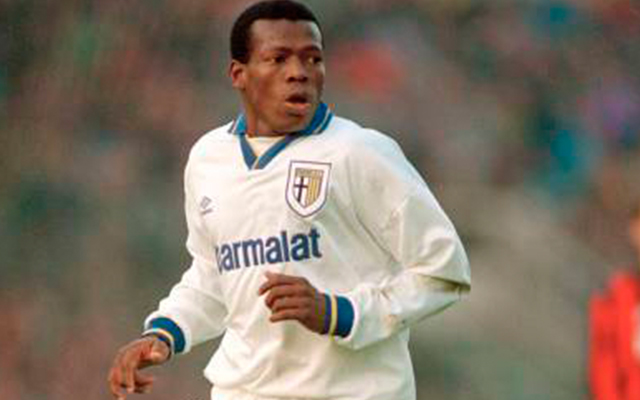 Faustino Asprilla en el Parma 1994