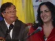 Gustavo Petro y María Fernanda Cabal.