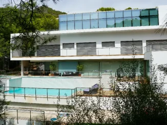 Casa El delantero del Barcelona Aubameyang