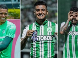 Kevin Mier, Yeison Guzmán y Jefferson Duque