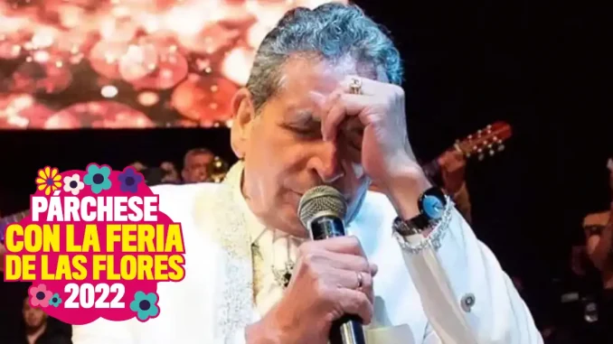 Darío Gómez en concierto.
