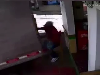 El hombre sufrió algunas lesiones.