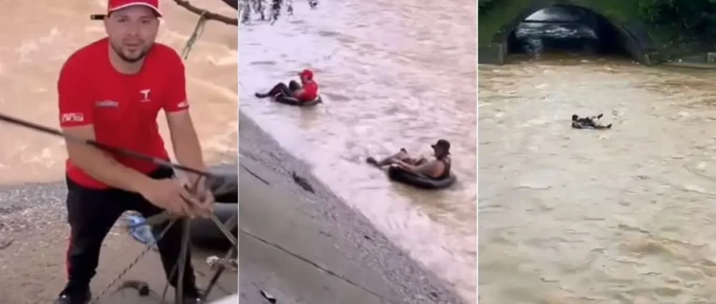 Jovenes-navegaron-el-rio-Medellin