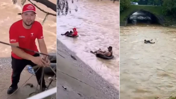 Jovenes-navegaron-el-rio-Medellin