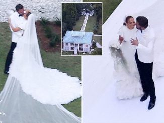 JLo y Ben Affleck se casaron.