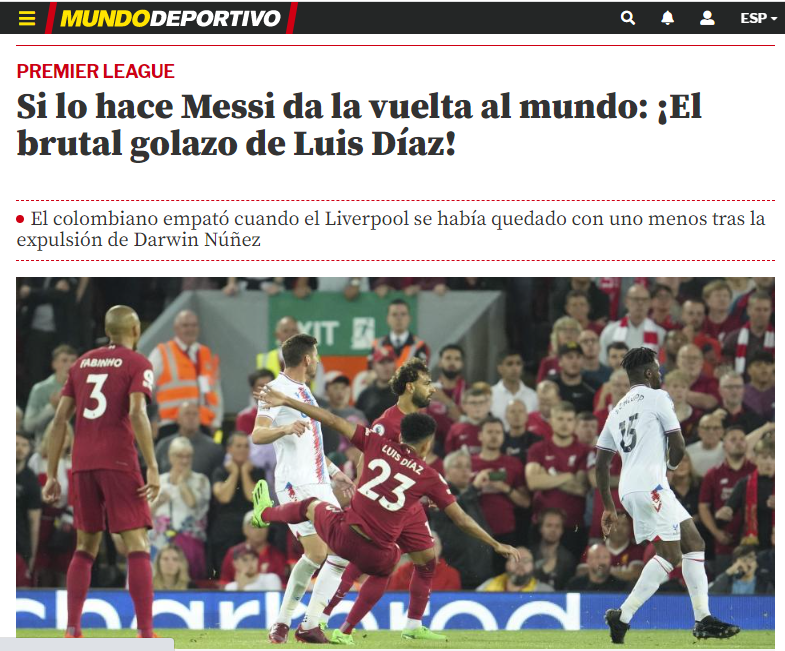 Mundo deportivo de España