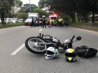 Ocurrió en la autopista sur.