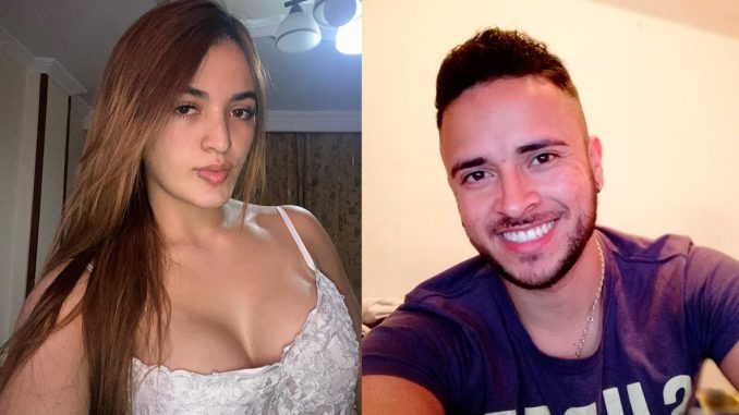 Silvia Valentina Pineda y su novio, Danilo Andrés Argüello González.