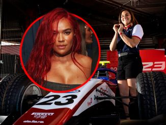 El carro de Tatiana Calderón tiene la marca de La Bichota.