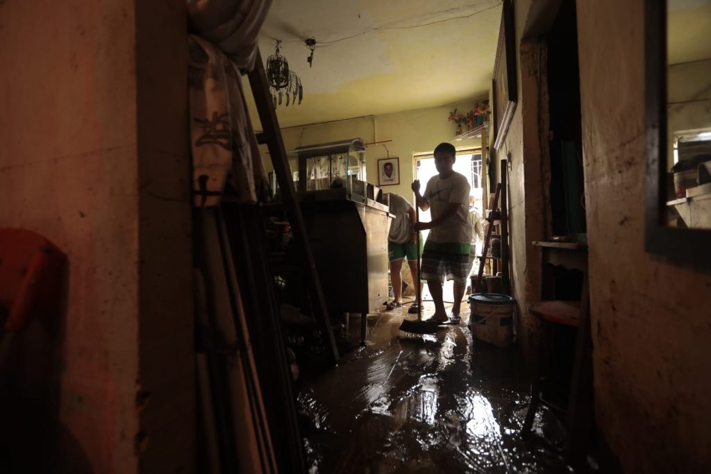 Inundaciones en Sinaí, comuna 2 de Medellín