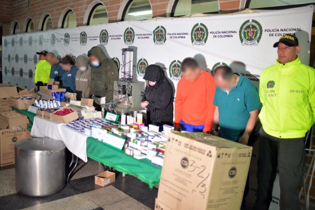 Los capturados y judicializados. /FOTOS: POLICÍA