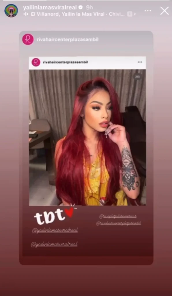 Yailin-con-pelo-rojo