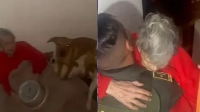 Dejaron a una abuelita bajo llave por 4 días y sin comida