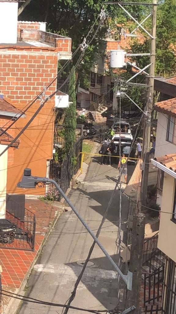 Homicidio en la tarde del sábado, 13 de agosto, en el barrio López de Mesa. /FOTO: CORTESÍA