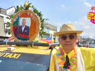 Uriel, el que le puso silleta de Darío Gómez a su taxi