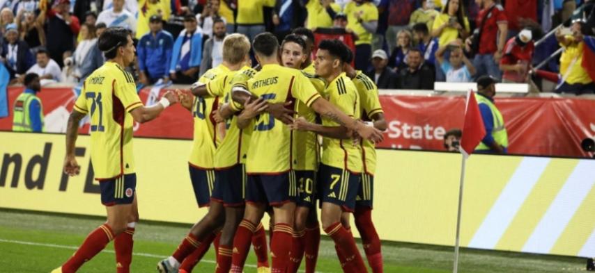 Selección Colombia vs Guatemala.