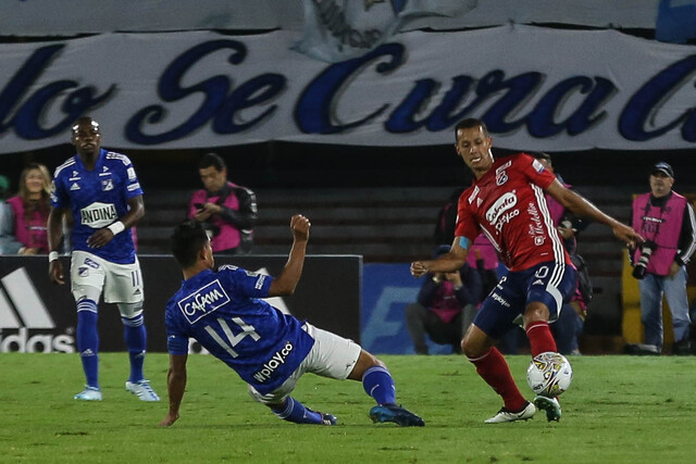 Millonarios vs. Medellín, Andrés Ricaurte. / FOTO: COLPRENSA.