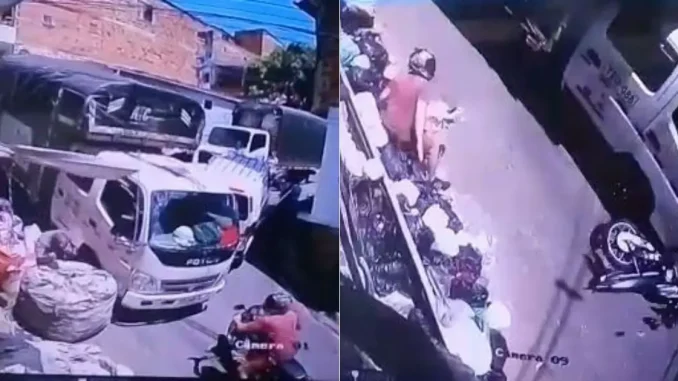 Camion-sin-frenos-arrastro-moto