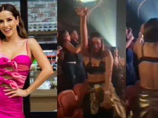 Carmen Villalobos, actriz, baile, concierto, Karol G, reguetón, video, Q’Hubo Medellín