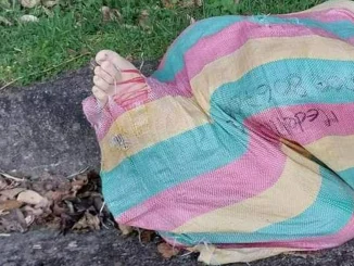 El cuerpo encostalado fue hallado en San Cristóbal.