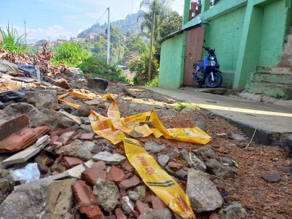 Al parecer la víctima residía en el barrio La Cruz.