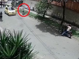 El señalado ladrón murió en el sitio.