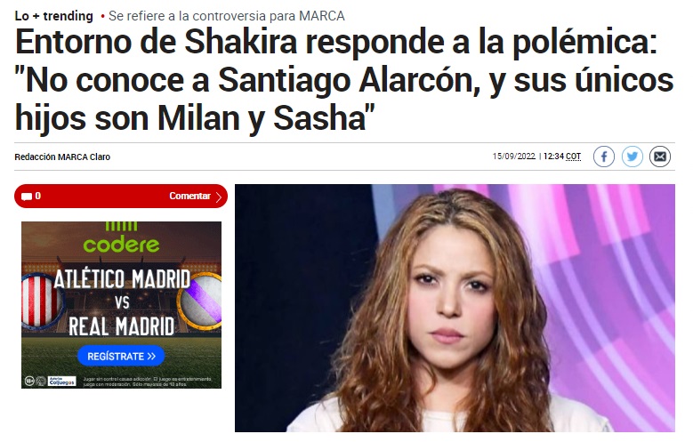 Shakira Marca