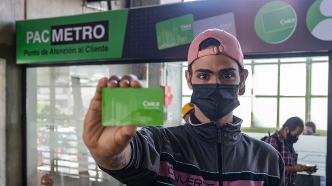Tarjeta cívica del Metro de Medellín