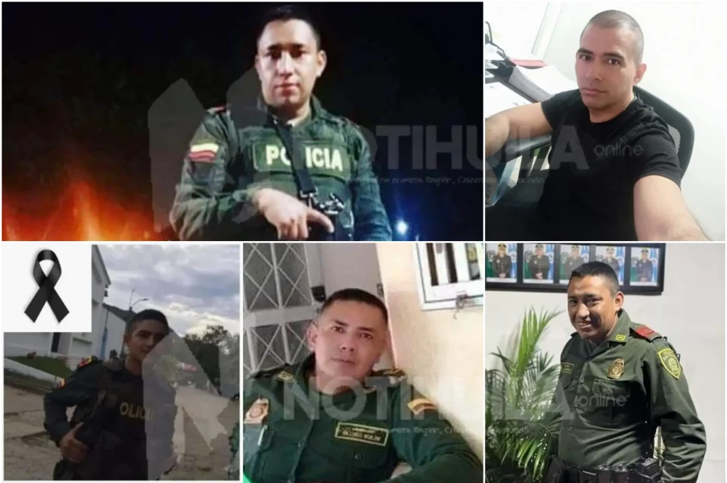Policias-asesinados-en-Neiva