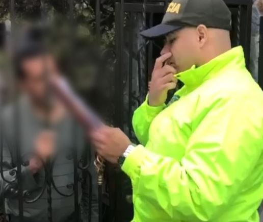 Esta fue una de las capturas de unos de los presutos estafadores de Tinder en Medellín. /FOTO: CORTESÍA