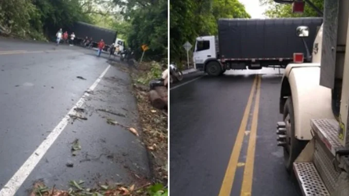 ¿Y los acuerdos? Hoy volvieron a bloquear la vía en el Bajo Cauca