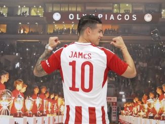 james 10 Olympiacos
