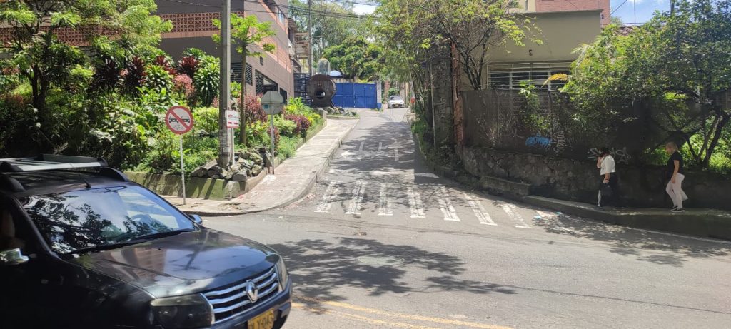 Calle del barrio Palenque.