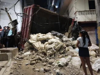 El accidente no dejó personas lesionadas.
