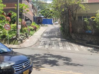 Calle del barrio Palenque.
