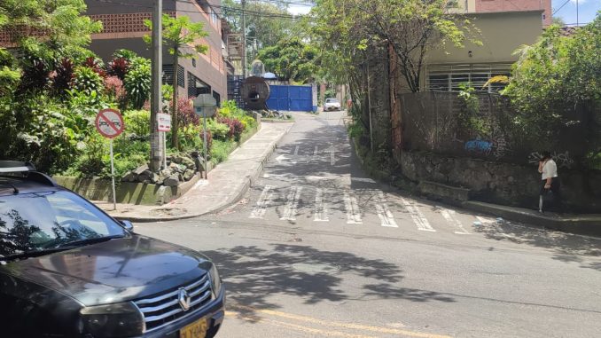 Calle del barrio Palenque.
