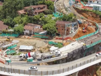 Envigado anuncia cierre total de la carrera 28, entre las calles 25 Sur y 27 D Sur, por obras del intercambio vial de El Esmeraldal