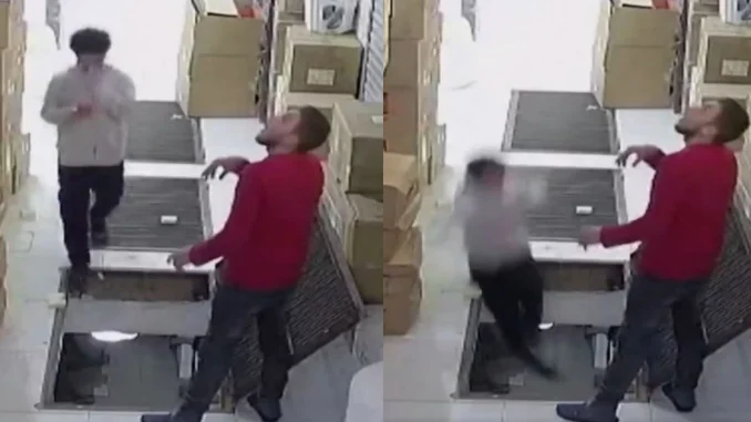 Joven se cayó a un hueco por estar pegado del celular