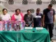 Cuatro de los sospechosos robarían en almacenes de cadena.