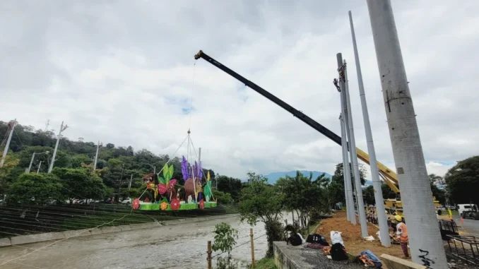 Alumbrados río Medellín
