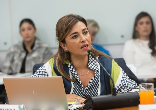 Andrea Salazar, nueva secretaria de Gestión y Control Territorial. /FOTO: ALCALDIA DE MEDELLÍN. 