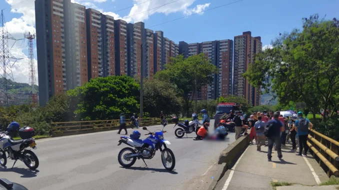 El accidente de Bello sucedió sobre el mediodía.