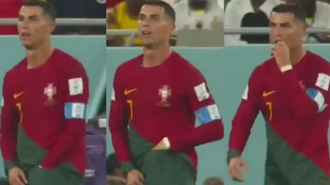 Cristiano Ronaldo pantaloneta