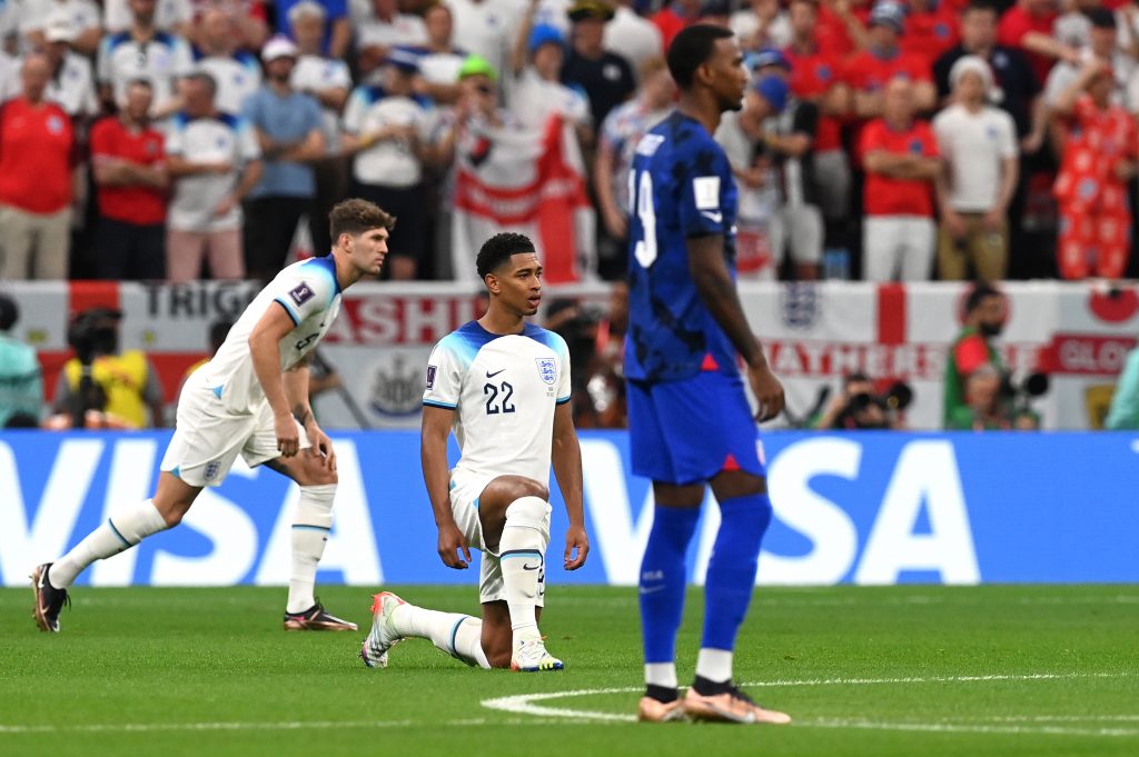 Ingleterra vs. Estados Unidos. / FOTO: EFE. 